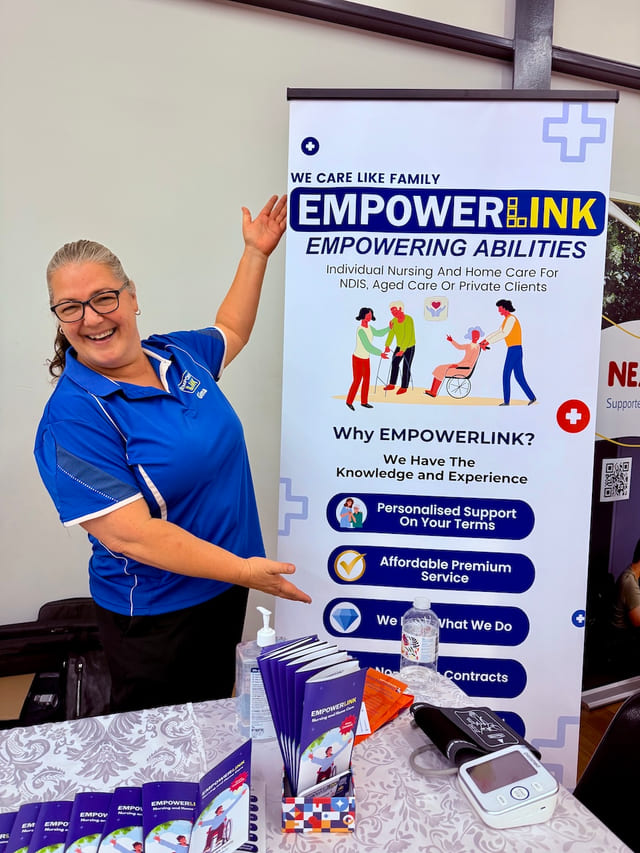 EmpowerLink team members in the community
